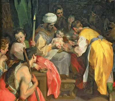 Die Beschneidung Christi, 1590 von Federico Barocci
